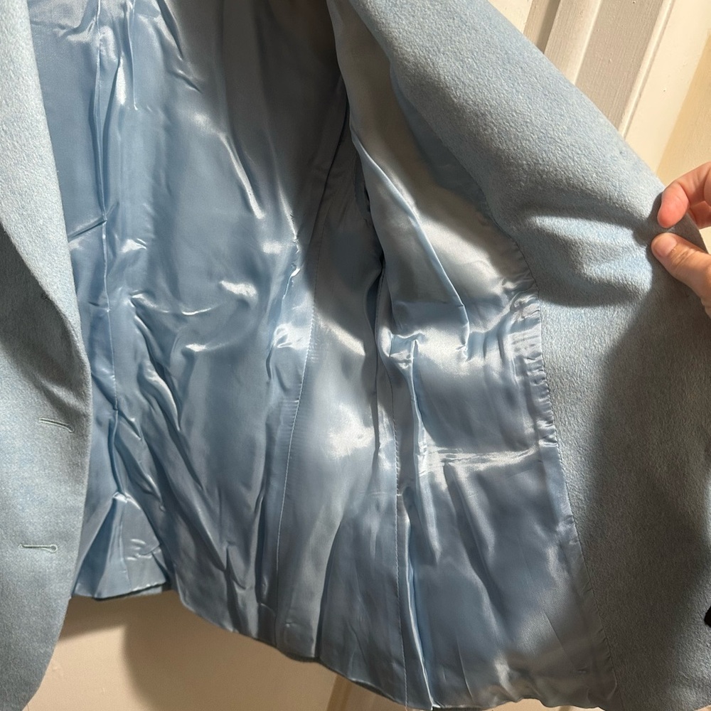 Brooks Brothers Wool & Angora Light Blue Blazer - Picture 6 of 8
